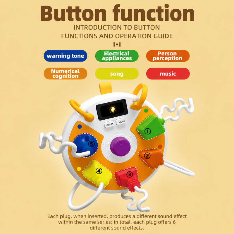 Light Up Busy Board – Motoriek & Ontwikkeling – Activiteiten Bord