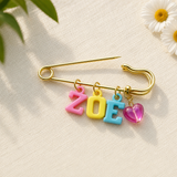 Personalized Charm Pin – Persoonlijk & Stijlvol – Naam Broche