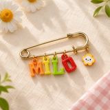 Personalized Charm Pin – Persoonlijk & Stijlvol – Naam Broche