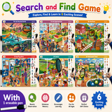 Search and Find Game – Leren & Speels – Activiteiten Boek