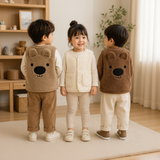 Baby Bear Fleece Vest – Warm & Zacht – Kinder Beer Vest