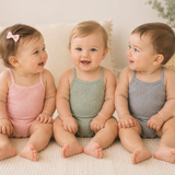Summer Bodysuit – Luchtig & Comfort – Gebreide Baby Romper