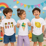 Boys & Girls Summer Tee – Comfort & Speels – Leuke Print Kinder T-shirt