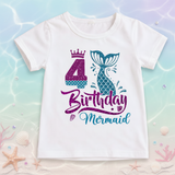 Birthday Graphic Tee – Schattig & Luchtig – Verjaardag Kinder T-shirt