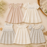 Lace Stitching Dress – Elegant & Comfort – Kant & Stiksels