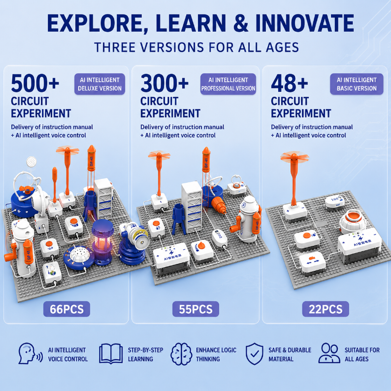 AI Voice Building Blocks – Leerzaam & Interactief – Bouwstenen Set