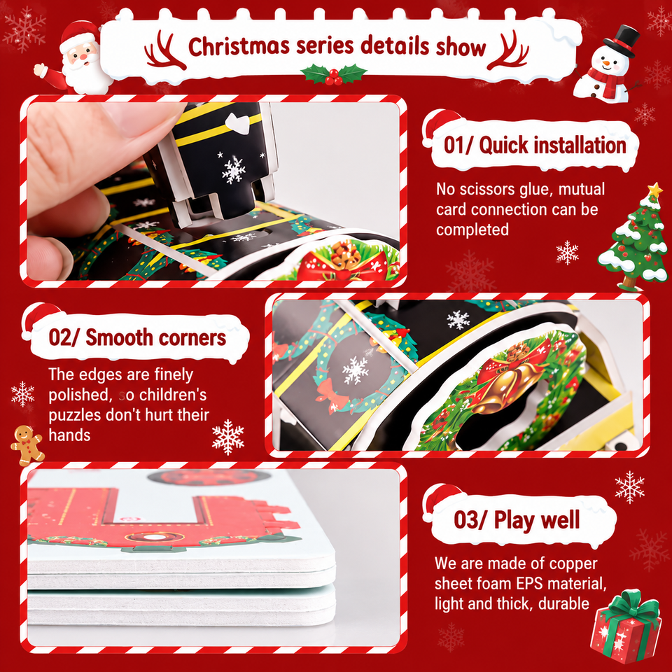 SantaExpress – Feestelijk & Creatief – Kerst Bouwset