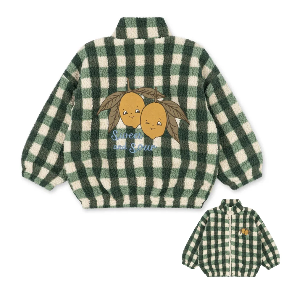 WarmHug – Comfortabel & Trendy – Kinder Fleece Jas met Speelse Prints