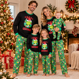 ChristmasGrinch – Speels & Gezellig – Familie Kerstpyjama met Grinchprint