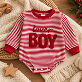 LittleLove – Lief & Comfortabel – Baby Romper met Geborduurde Print