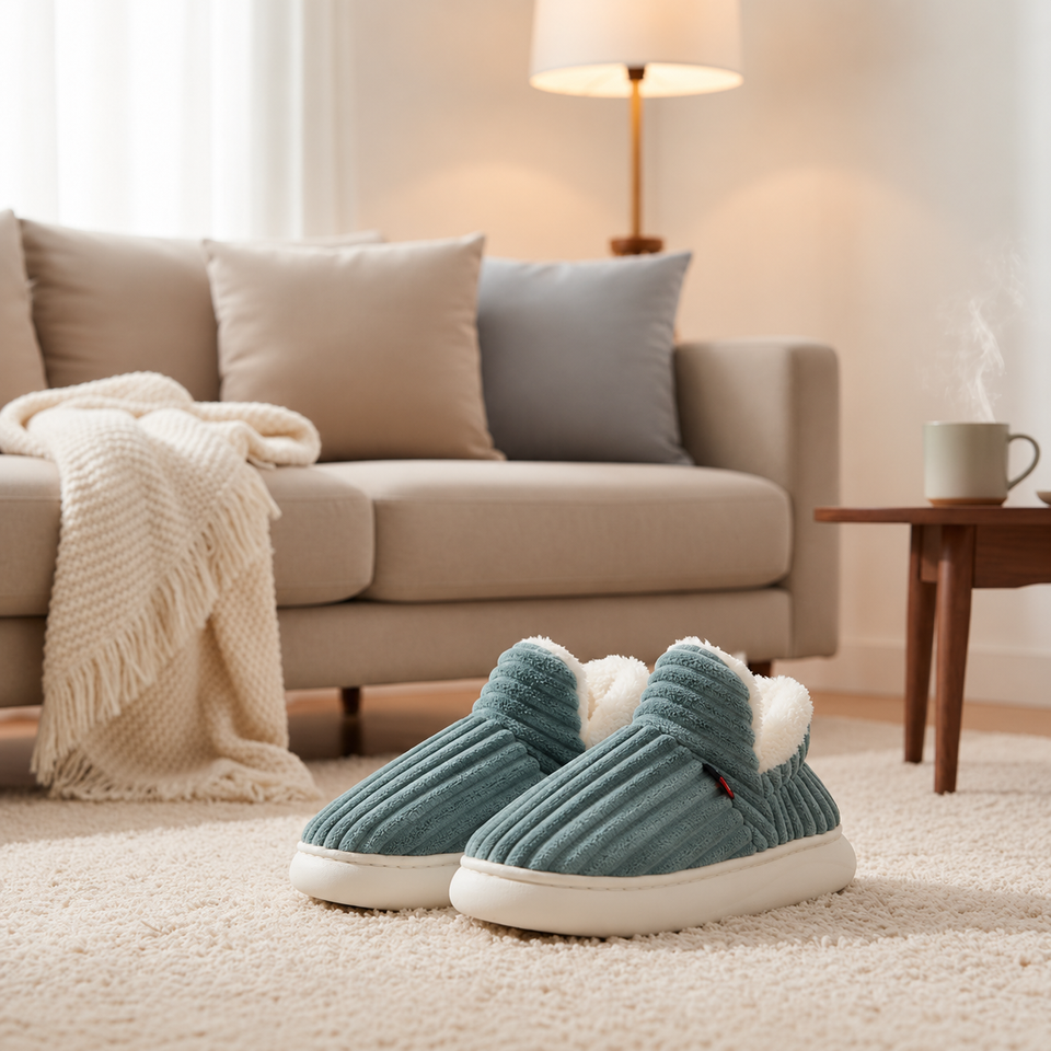 WarmNest – Knuffelzacht & Warm – Anti-Slip Pantoffels