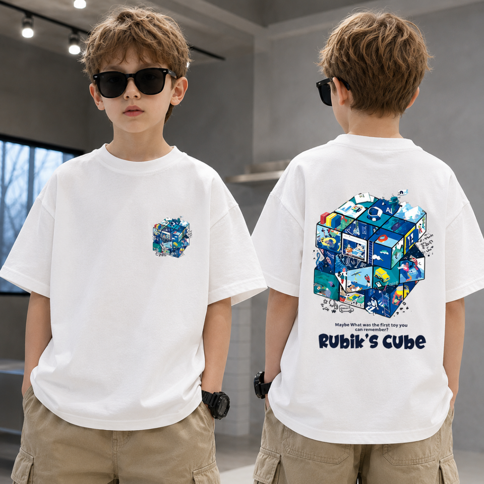 CubePlay – Zacht & Modieus – Rubik’s Cube T-shirt