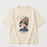 CuteStyle – Trendy & Comfortabel – T-shirt met oversized cartoonprint