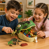 DinoWorld – Creatief & Realistisch – Dino Hoofd Speelset