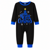 CozyChristmas – Feestelijk & Comfortabel – Familie Kerstpyjama met Blauwe Ruitjesbroek