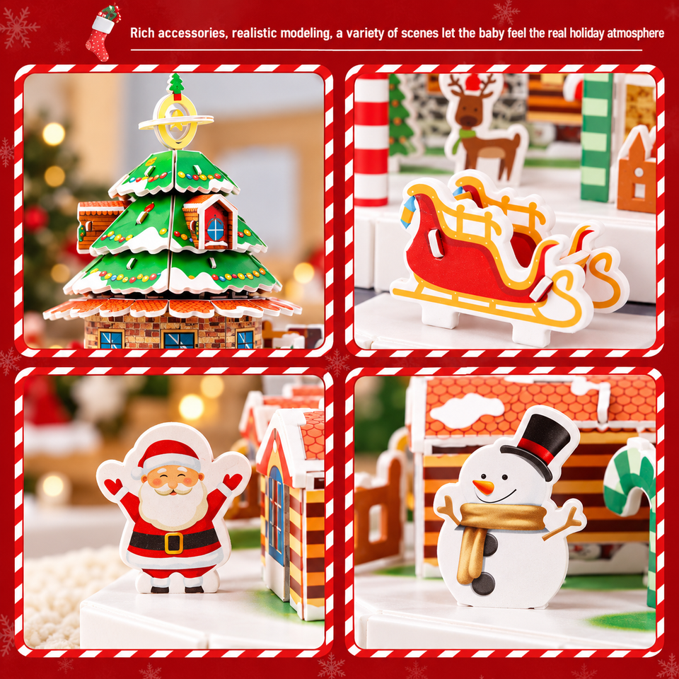 SantaExpress – Feestelijk & Creatief – Kerst Bouwset