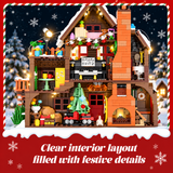 ChristmasHome – Feestelijk & Creatief – Kersthuis Bouwset