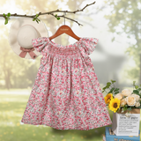 Floral Dress – Licht & Luchtig – Meisjes Flutter Sleeve Jurk