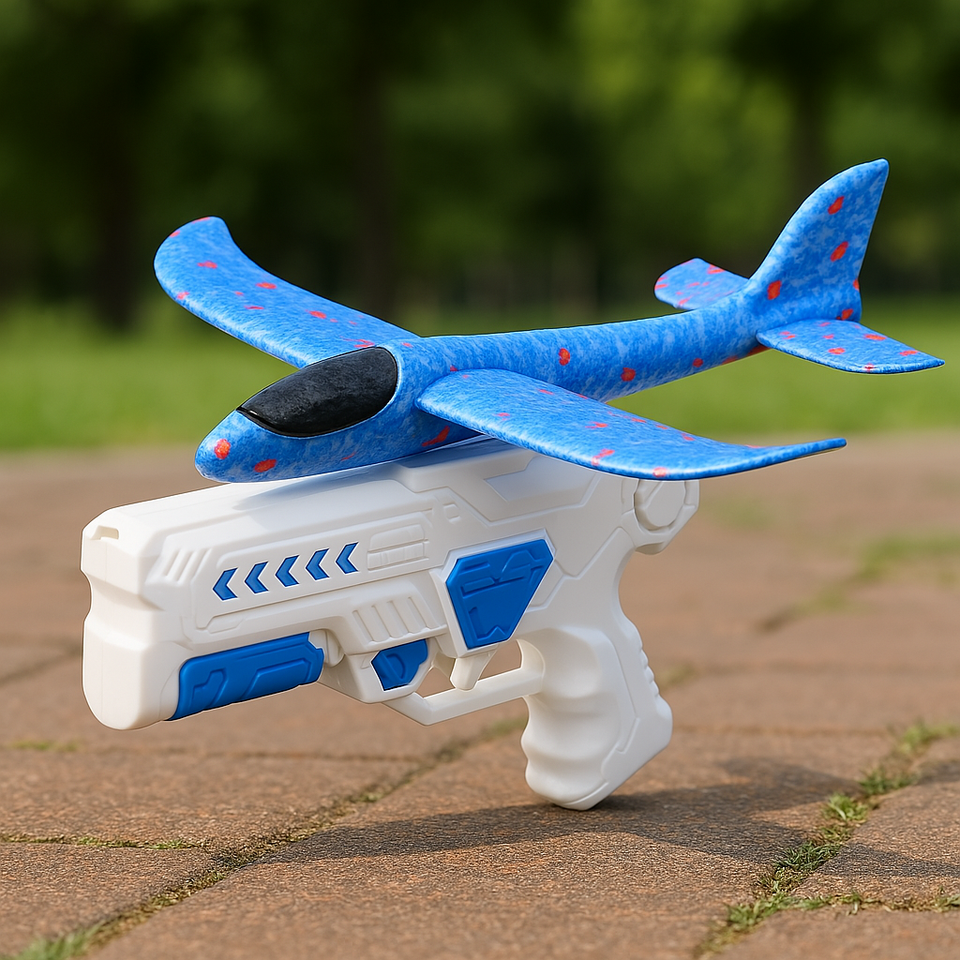 Foam Plane Launcher™ – Vlieg 'm Weg – Vliegtuigschieter