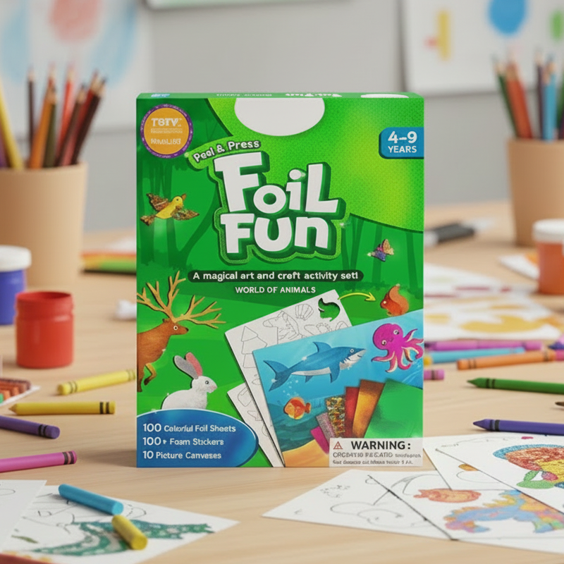 FoilMagic – Speels & Creatief – Folie Sticker Kunstset