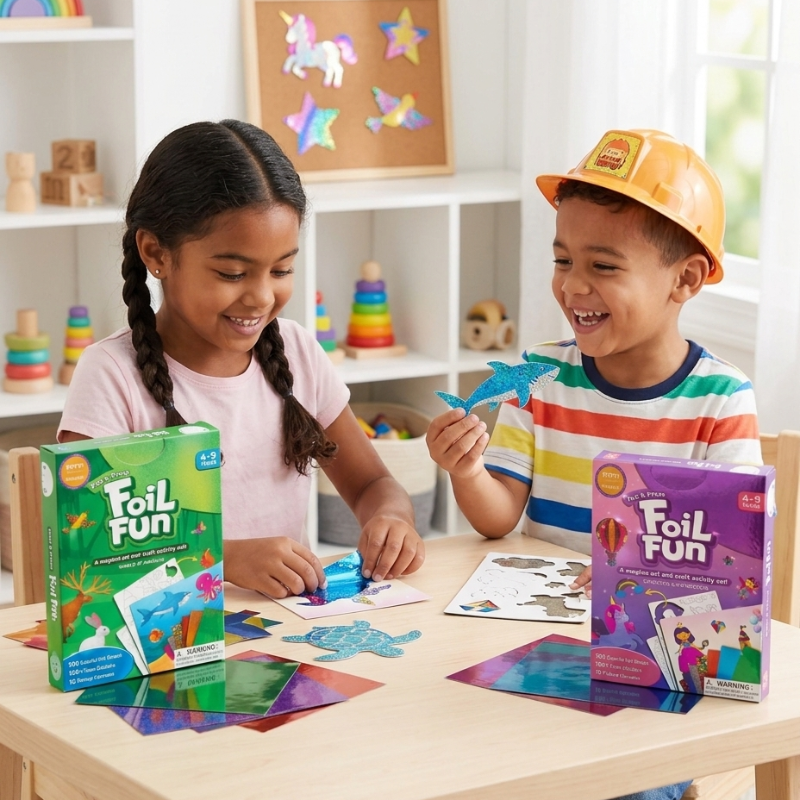 FoilMagic – Speels & Creatief – Folie Sticker Kunstset