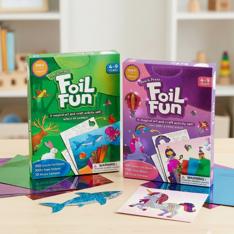 FoilMagic – Speels & Creatief – Folie Sticker Kunstset