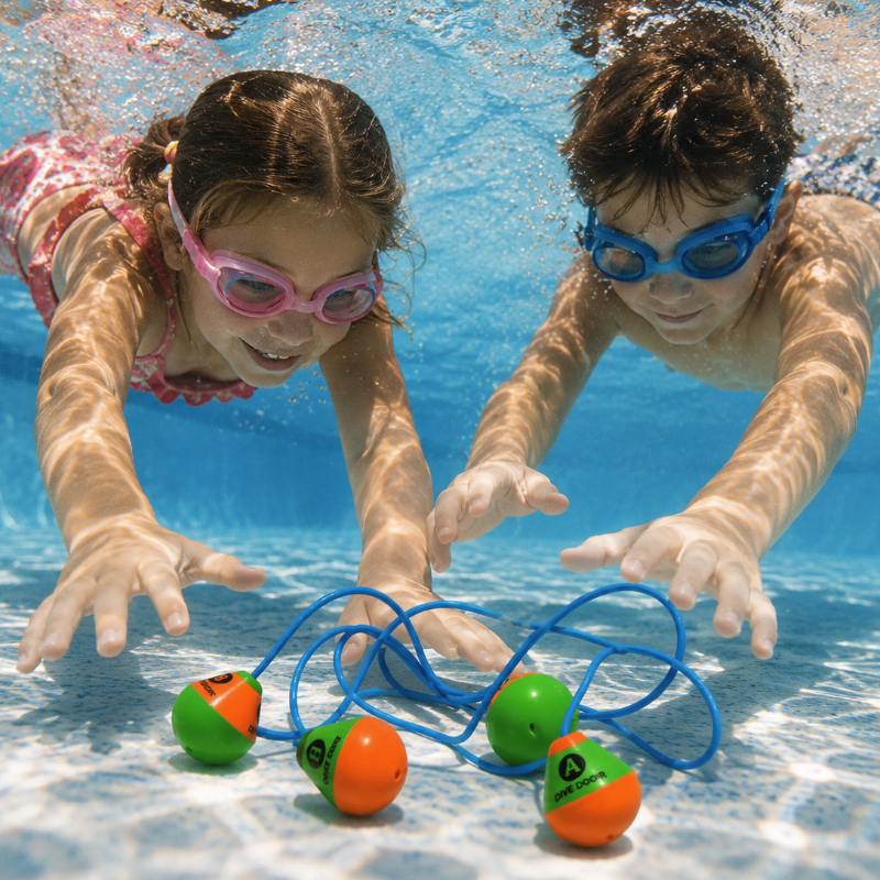 FunDive – Waterpret & Educatief – Zwembad Speelgoed Duikset