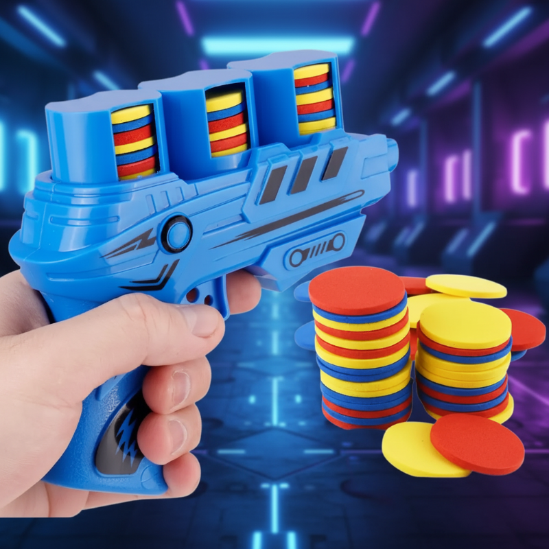 FunGun – Veilig & Educatief – Foam Schietspel Set