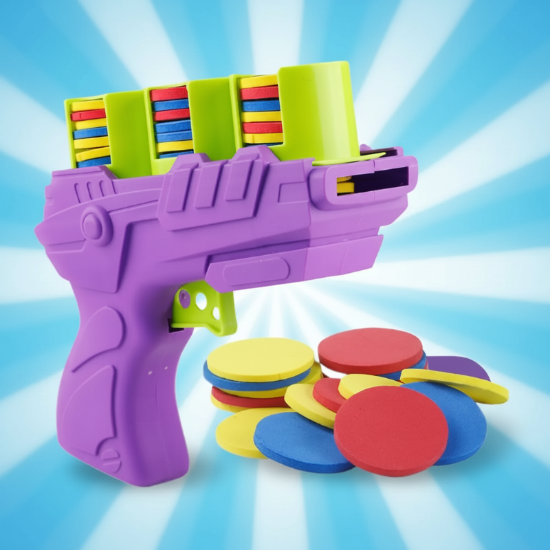 FunGun – Veilig & Educatief – Foam Schietspel Set