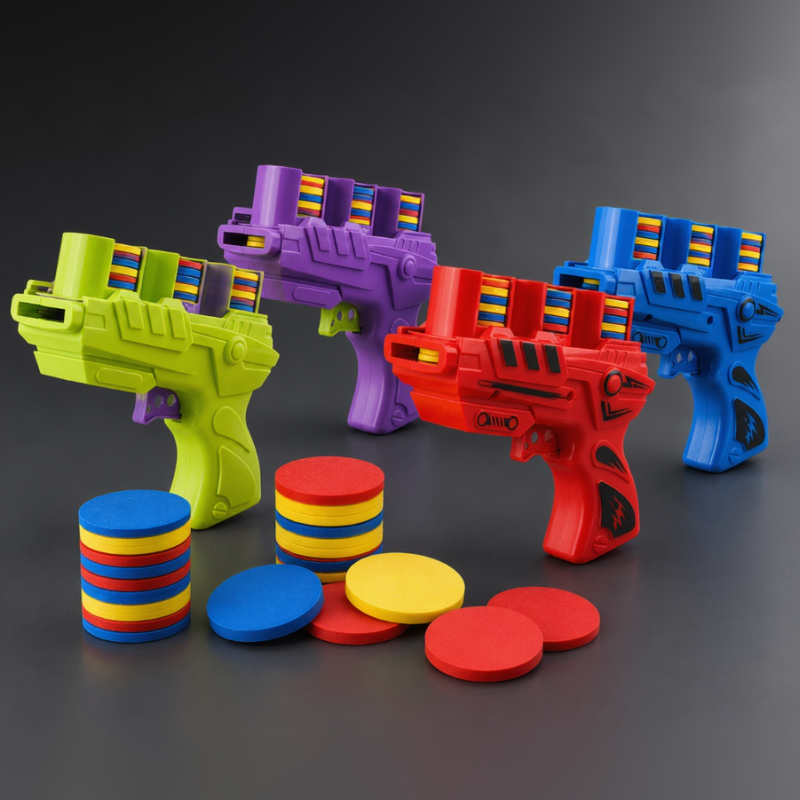 FunGun – Veilig & Educatief – Foam Schietspel Set