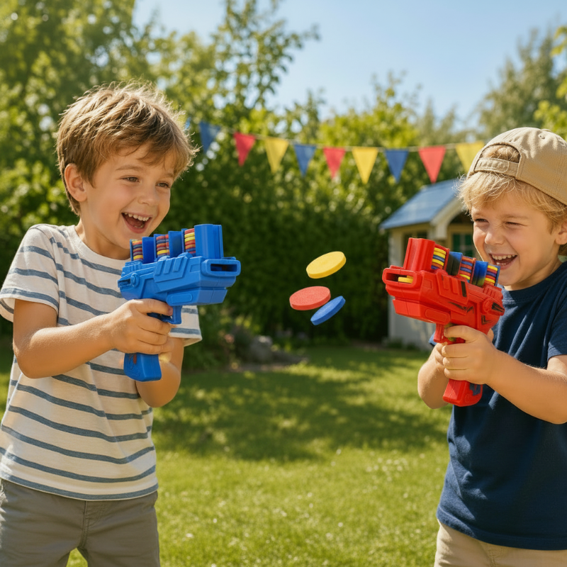 FunGun – Veilig & Educatief – Foam Schietspel Set