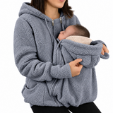 MamaNest – Warm & Praktisch – 2-in-1 Draagjas voor Mama en Baby