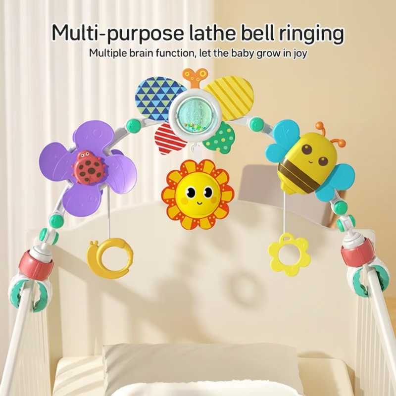 BuzzBloom – Kleurrijk & Interactief – Baby Speelboog