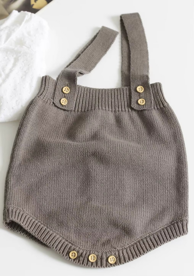 Mini Fashion™ - Schattige Gebreide Babyromper