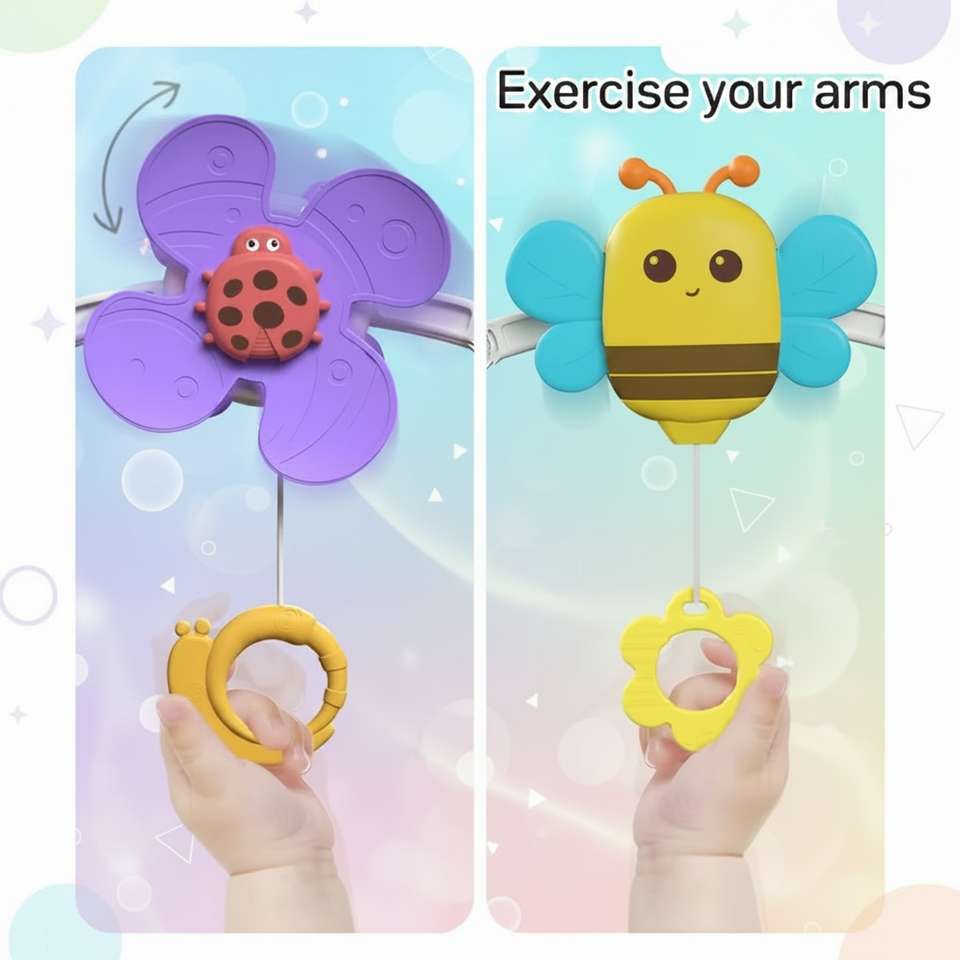 BuzzBloom – Kleurrijk & Interactief – Baby Speelboog