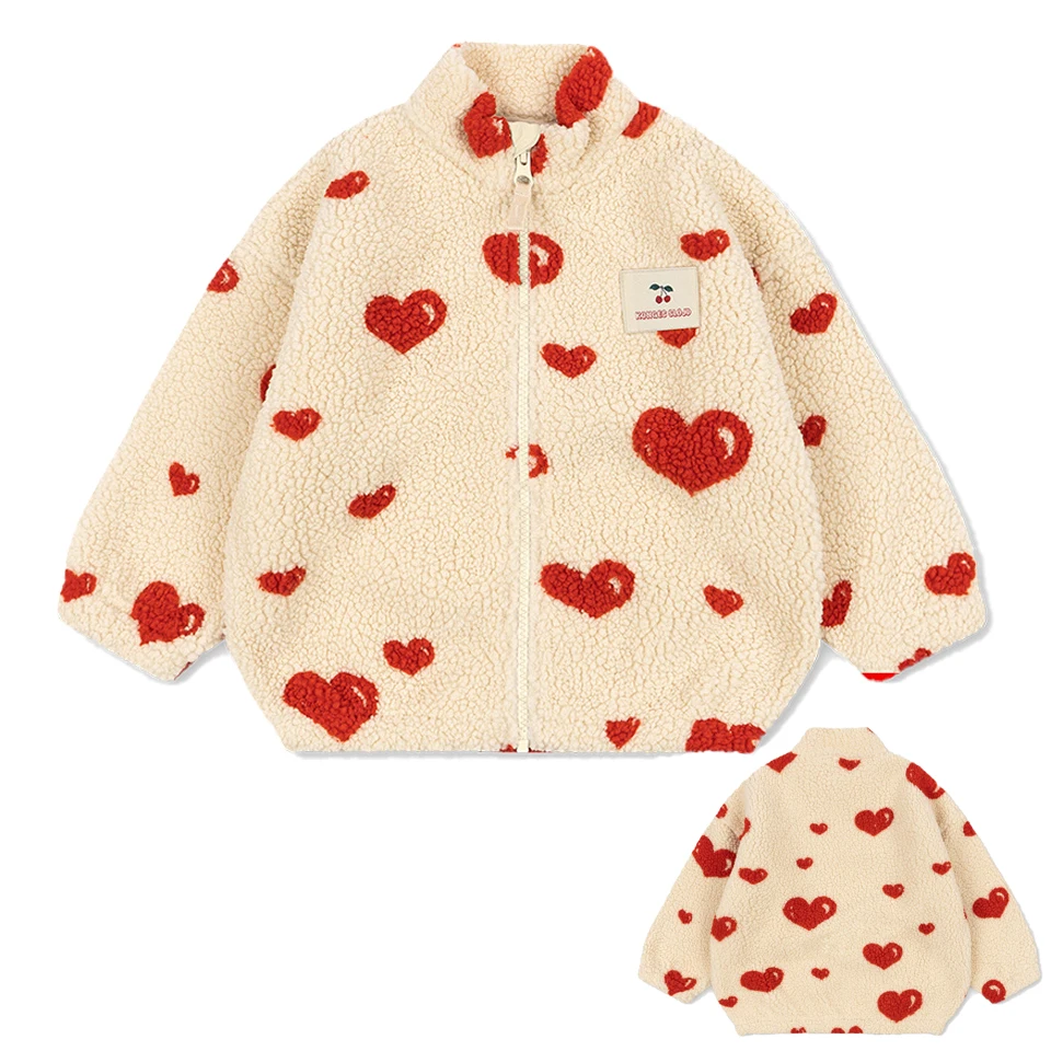 WarmHug – Comfortabel & Trendy – Kinder Fleece Jas met Speelse Prints