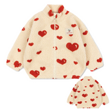 WarmHug – Comfortabel & Trendy – Kinder Fleece Jas met Speelse Prints