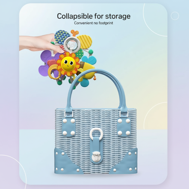 BuzzBloom – Kleurrijk & Interactief – Baby Speelboog