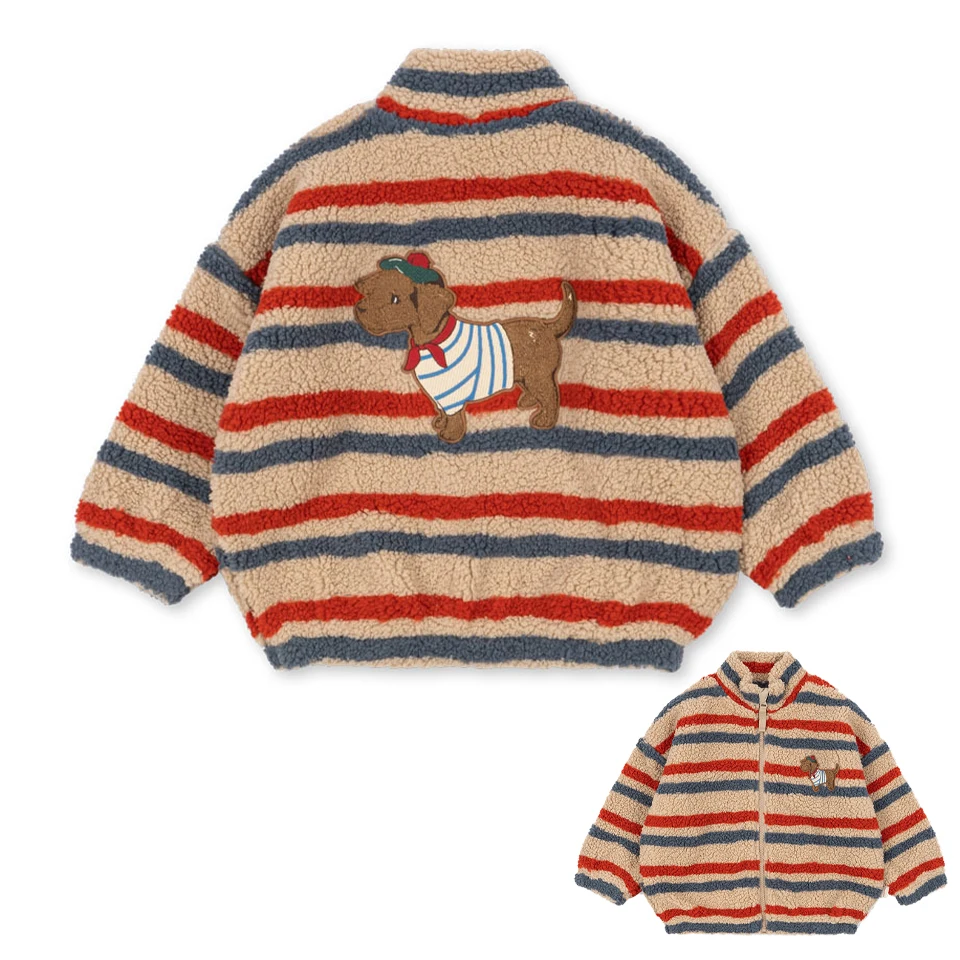 WarmHug – Comfortabel & Trendy – Kinder Fleece Jas met Speelse Prints