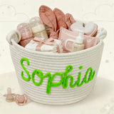CuddleBasket – Schattig & Persoonlijk – Gepersonaliseerde Luiermand
