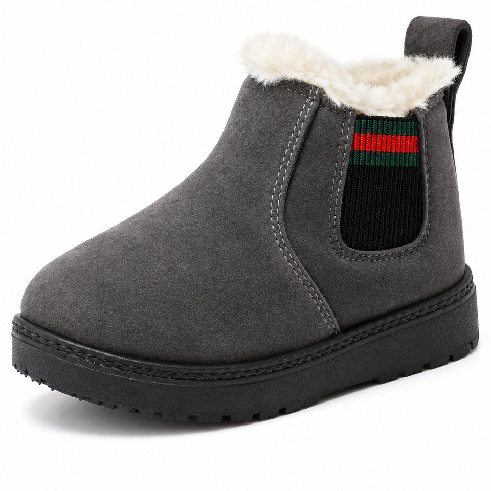 SnowySteps – Warm & Zacht – Baby Winterlaarsjes met Pluche Voering