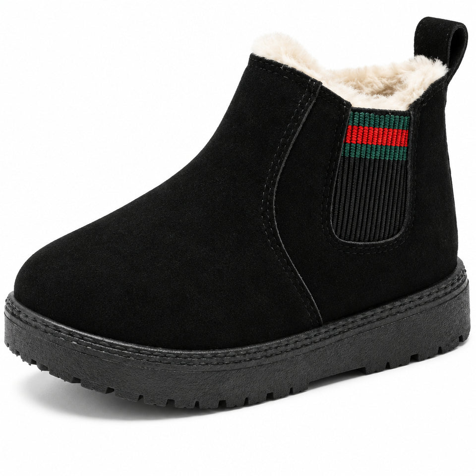 SnowySteps – Warm & Zacht – Baby Winterlaarsjes met Pluche Voering
