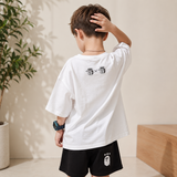 TinyTrend – Casual & Stijlvol – Kids T-shirt Met Kleurig Printontwerp