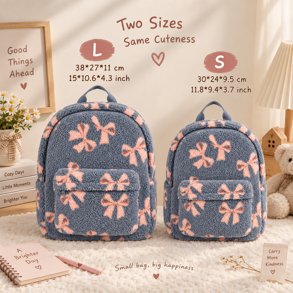 FluffyGo – Lief & Trendy – Teddy Rugzak