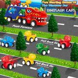 DinoDrive – Creatief & Avontuurlijk – 5-in-1 Vrachtwagen Speelset
