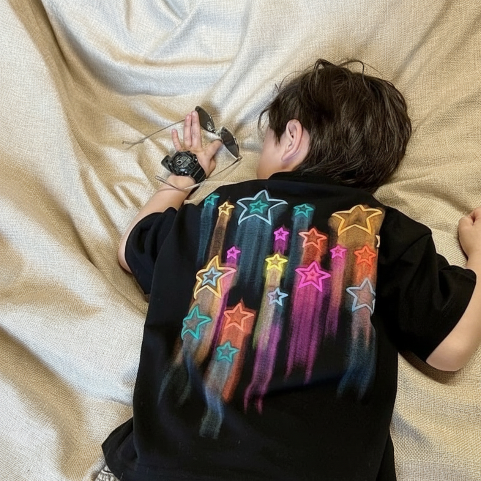 StarGlow – Licht & Speels – Ster T‑shirt
