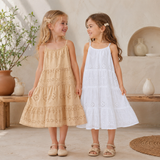 BohoBelle – Elegant & Comfortabel – Jurk met Broderie Details