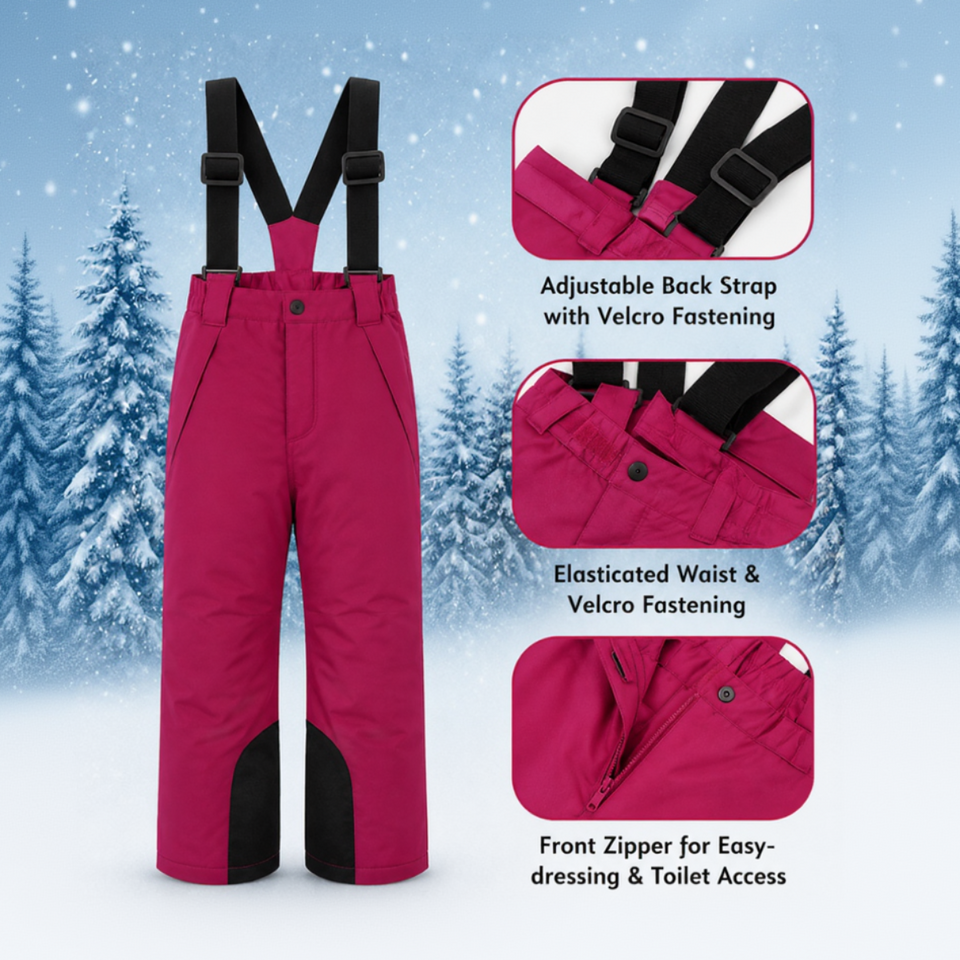 MountainFit – Flexibel & Warme – Skibroek voor kinderen