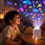 SeaDream – Speels & Leerzaam – 360° Roterend LED Nachtlampje
