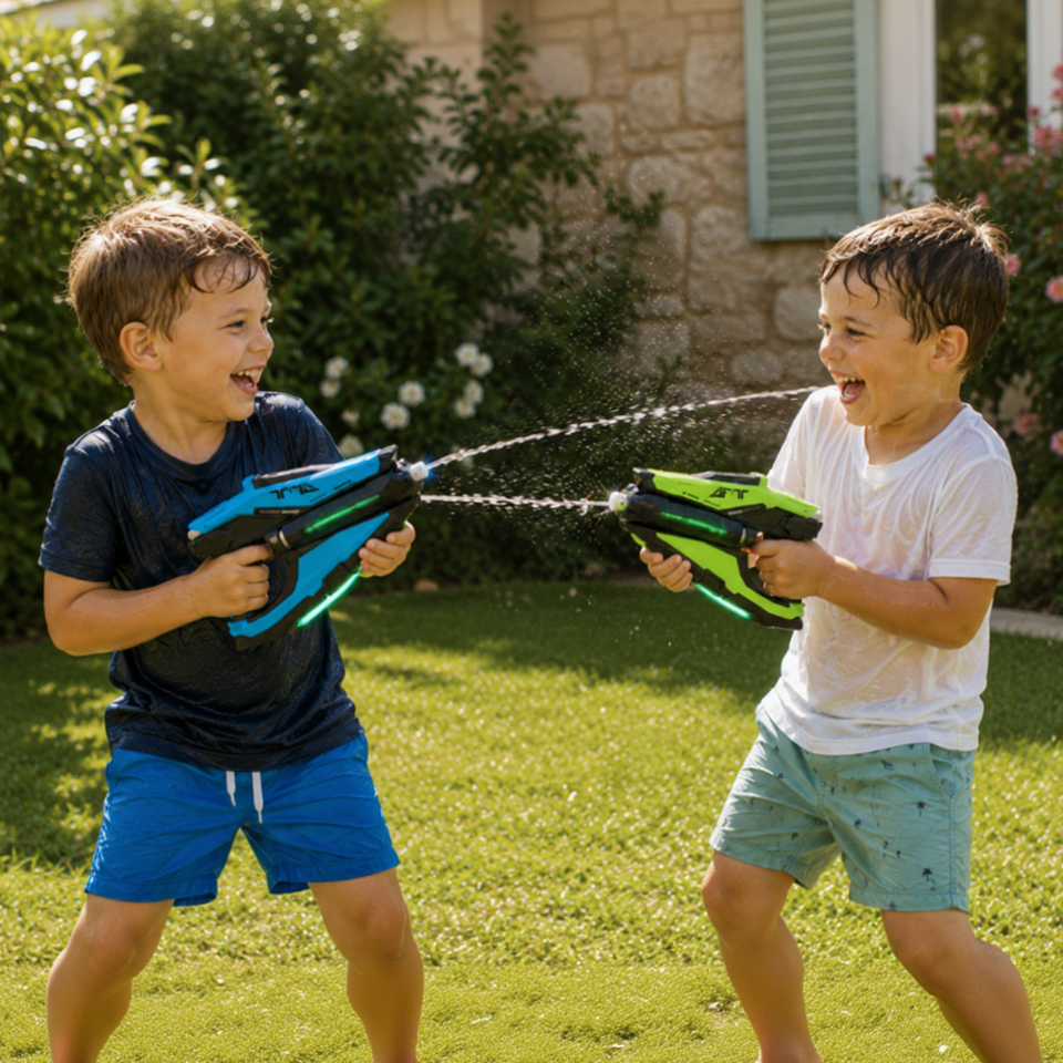 WaterStrike – Kracht & Plezier – Tomahawk Automatisch Waterpistool